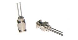 Igły dozujące ze stali nierdzewnej z podwójnym końcem 21G 1szt