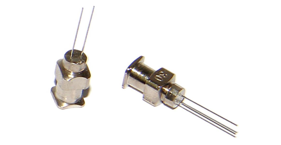 Igły dozujące ze stali nierdzewnej z podwójną końcówką 30G 1szt