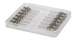 Igły dozujące ze stali nierdzewnej z podwójnym końcem 25G 12szt