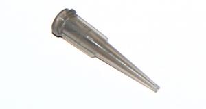 Stożkowe plastikowe igły dozujące szare 16G 1szt