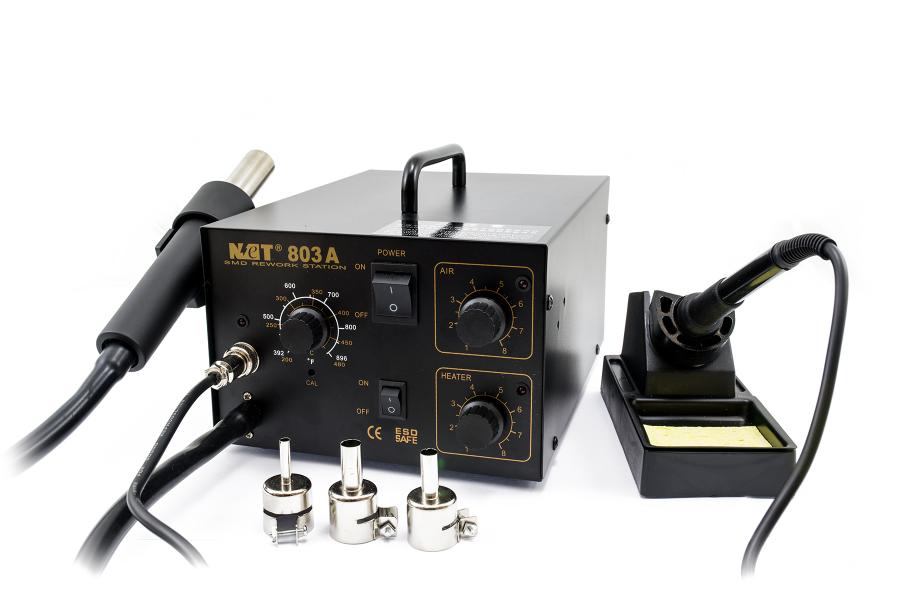 Kombinowana stacja lutownicza 803A