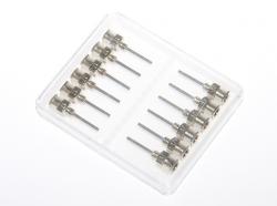 Precyzyjne igły dozujące ze stali nierdzewnej 17G 12szt