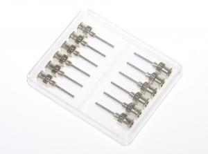 Precyzyjne igły dozujące ze stali nierdzewnej 17G 12szt