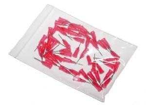 Igły dozujące ze stali nierdzewnej z włożoną rurką teflonową 27G 50szt