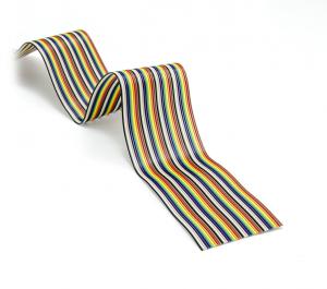 Kabel płaski (szelki) FBK40 kolorowy, 40 żył, AWG29