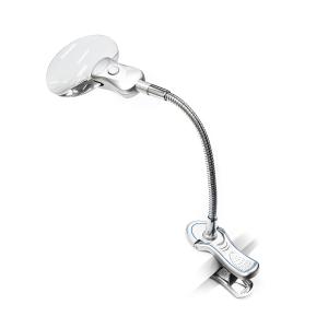 Szkło powiększające z podświetleniem i mocowaniem do blatu G-818-09