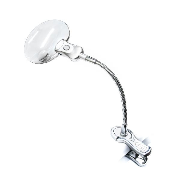 Szkło powiększające z podświetleniem i mocowaniem do blatu G-818-11