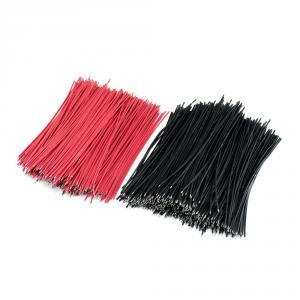 Cynowany przewód miedziany (czerwony, długość 120 mm)