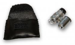 Kieszonkowe miniaturowe mikroskopy kontaktowe z 45-krotnym powiększeniem