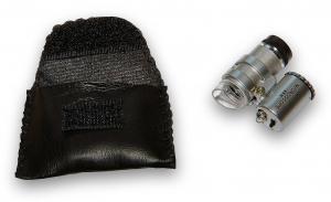 Kieszonkowe miniaturowe mikroskopy kontaktowe z 45-krotnym powiększeniem