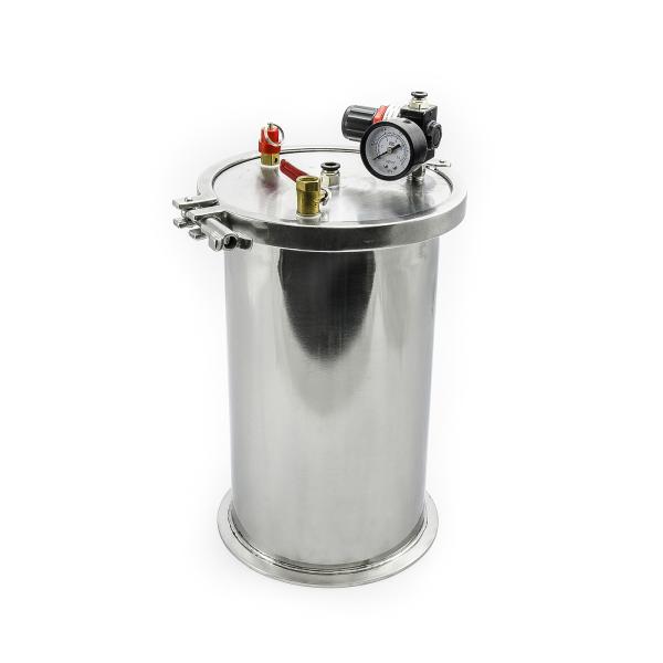 Zbiorniki ze stali nierdzewnej do przemysłowego dozowania cieczy 5l