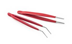 Zestaw dwóch pęset izolowanych Pro'sKit (zestaw)