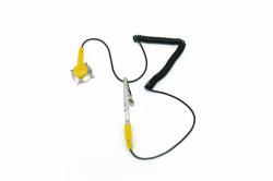 Samogwintujące pokrętło uziemiające do antystatu. podkładki