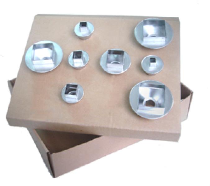 Zestaw dysz gorącego powietrza do obwodów BGA 11 szt