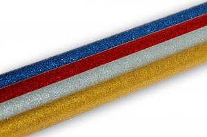 Dekoracyjne sztyfty brokatowe do pistoletu do klejenia na gorąco złote 68szt (1kg)