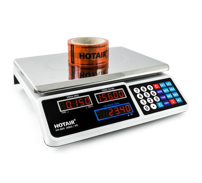 Waga kontrolna z kalkulacją ceny HY-809 CZ 5g / 30kg