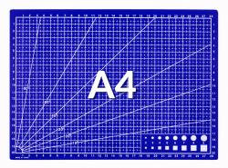 Mata do cięcia niebieska A4 30x22cm