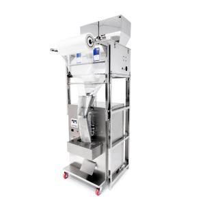 Przemysłowy dozownik materiałów sypkich z jednostką pakującą 2x 2-600g