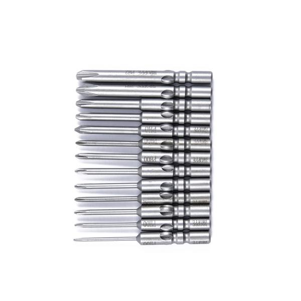 Zestaw 13 bitów HIOS H4(∅4) bity krzyżowe PH2, PH1, PH0, PH00 - 40mm