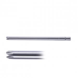 Zestaw 2 końcówek krzyżakowych HIOS H4(∅4) PH2, PH1 - 200mm