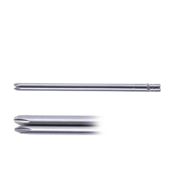 Zestaw 2 końcówek krzyżakowych HIOS H4(∅4) PH2, PH1 - 200mm