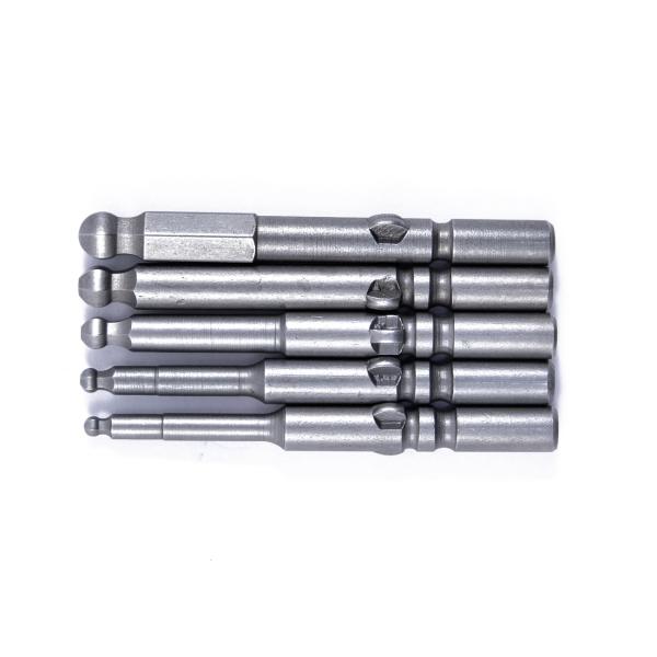 Zestaw 5szt HIOS H6(∅6) z łbem imbusowym okrągłym PH2 - 60mm