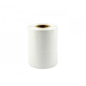 Taśma woskowa TTR, 80 mm, biała, 300 m