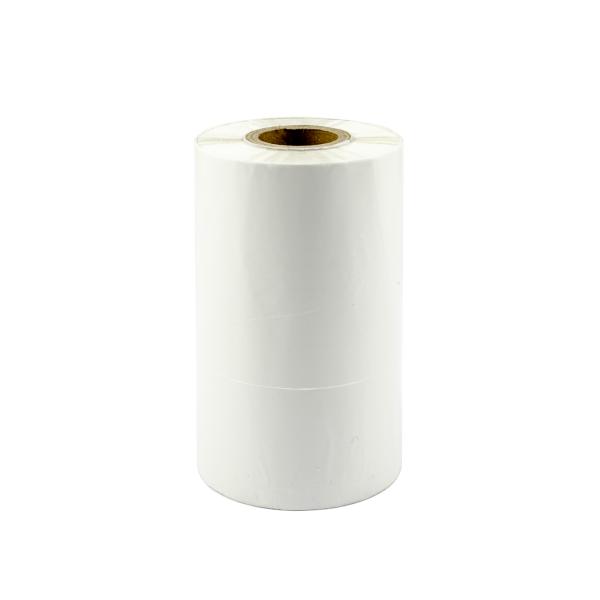 Taśma woskowa TTR, 110 mm, biała, 300 m