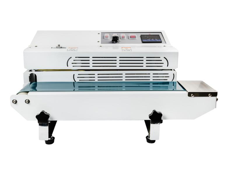 Mała zgrzewarka do folii ciągłej z przenośnikiem taśmowym FR-600A