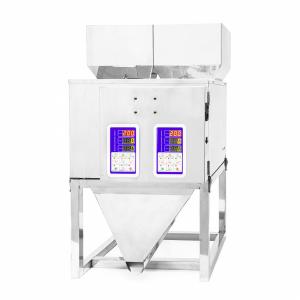 Podwójny przemysłowy dozownik produktów sypkich i mieszanek 2x 10-999g