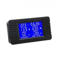 Wielofunkcyjny wbudowany miernik wielkości elektrycznych AC 80~260V/10A