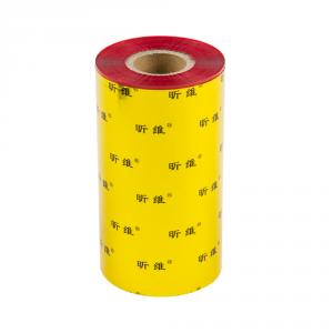 Taśma żywiczna TTR, 110 mm, czerwona, 300 m