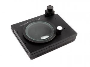 Obrotowa kołyska / stolik ze szkiełkiem dla mikroskopów