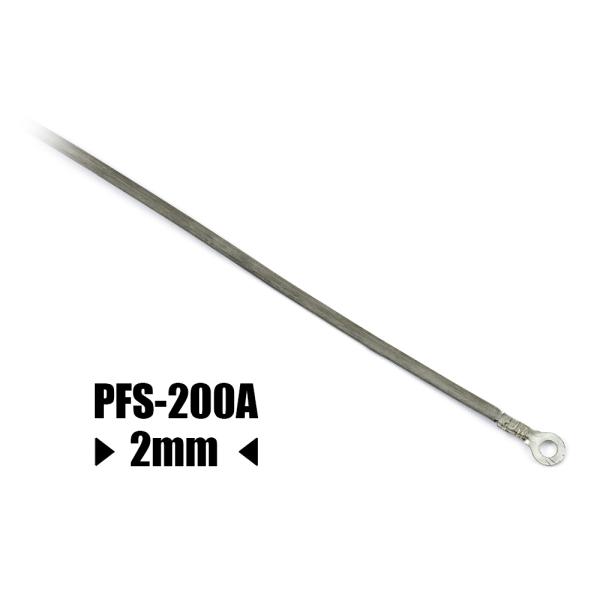 Wymienny oporowy drut topliwy do zgrzewarki PFS-200A szerokość 2 mm długość 246 mm