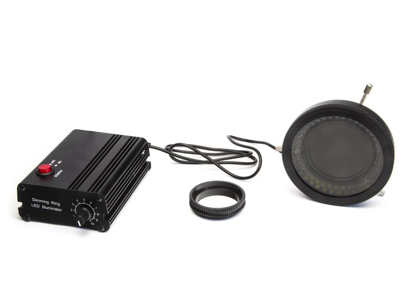 Oświetlenie polaryzacyjne LED do mikroskopów z regulacją intensywności 78led