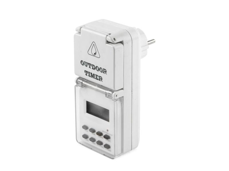 Zegar przełączający 230V TS-EF4 cykl tygodniowy, ochrona zewnętrzna IP44