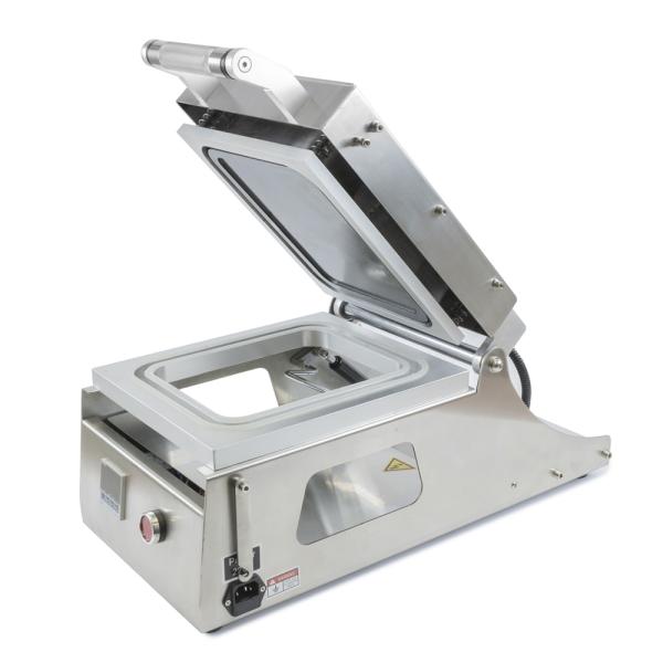 Zgrzewarka do gotowych posiłków w jednoczęściowych miskach 227x178 mm