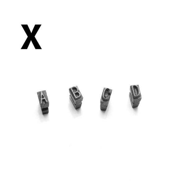 Dodatkowa litera dla zgrzewarek DBF-700xx i FR-900 Typ: X