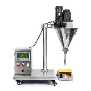 Dozownik ślimakowy do produktów proszkowych i pyłowych 0,5 - 30g 6L zbiornik z wagą kontrolną