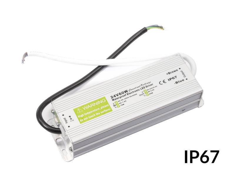 Wodoodporny zasilacz LED 24V 2.5A 60W