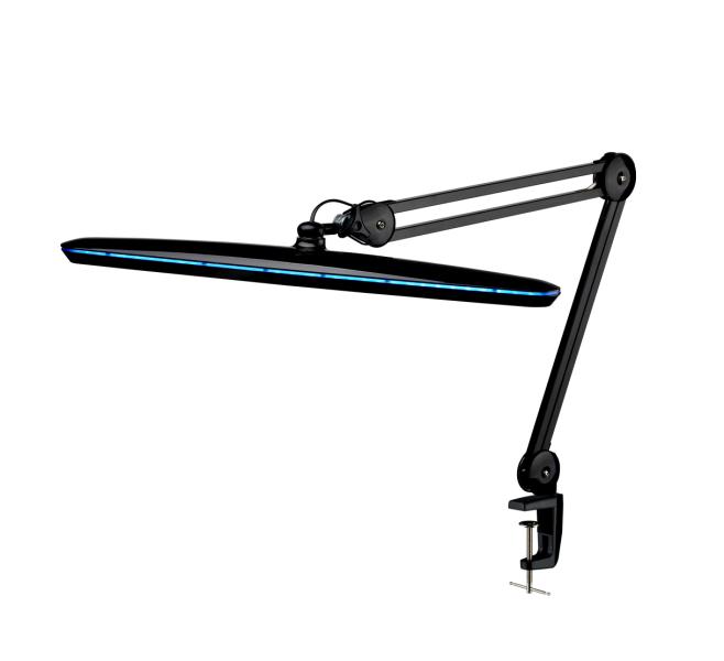 Czarna lampa serwisowa LED IB-9503 ze sterowaniem 117LED