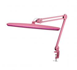 Różowa kosmetyczna lampa stołowa LED - IB-9503 z regulacją jasności