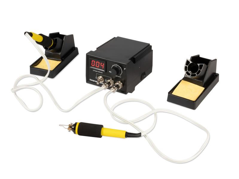 Zestaw pirograficzny do wypalania drewna i skóry z dwoma pisakami