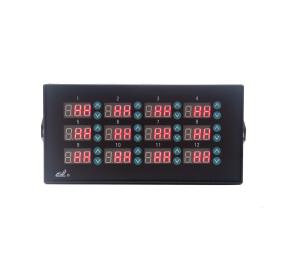 12-kanałowy regulator przemysłowy PID z wyjściem przekaźnikowym