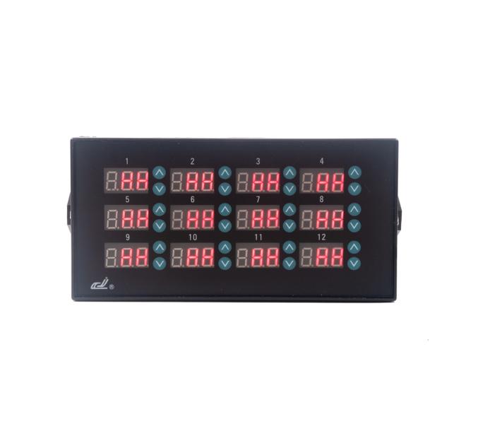 12-kanałowy regulator przemysłowy PID z wyjściem przekaźnikowym