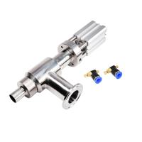 Zawór wylotowy pneumatycznego napełniacza do żeli i past