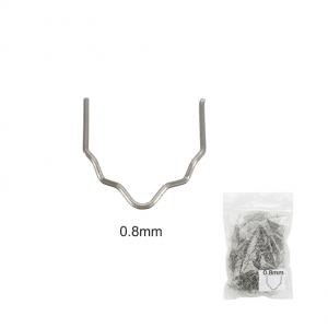 Zszywki do zszywacza plastikowego - narożnik typu V 0,8 mm, 100 szt