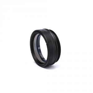 Metalowy front / szkło ochronne do mikroskopów gwint zewnętrzny 42 mm