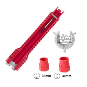 Uniwersalny klucz nasadowy do montażu i demontażu kranów i zlewozmywaków