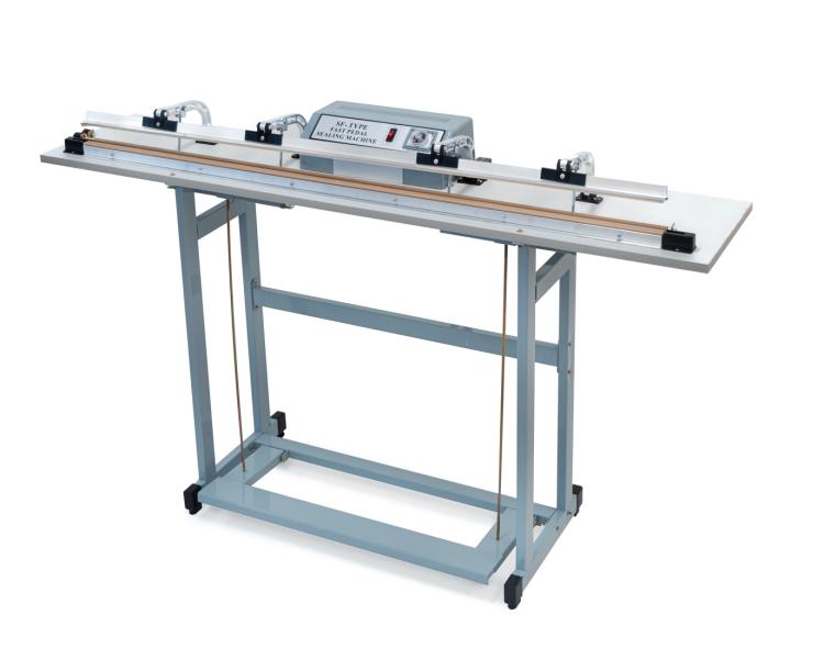Stojakowa zgrzewarka impulsowa SFTD-1200 o długości zgrzewu 1200 mm